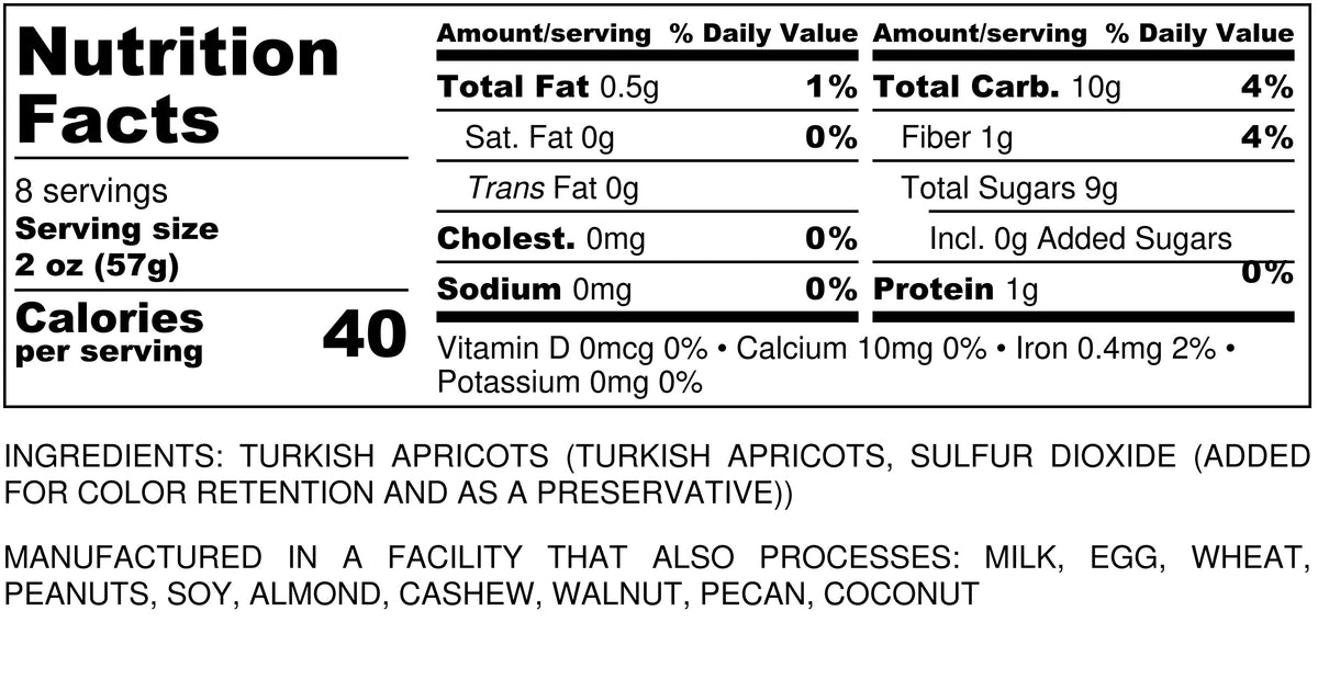 Apricots Turkish Napa Nuts