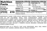 Nutrition Information for 1 pound Sour Jelly Bellys