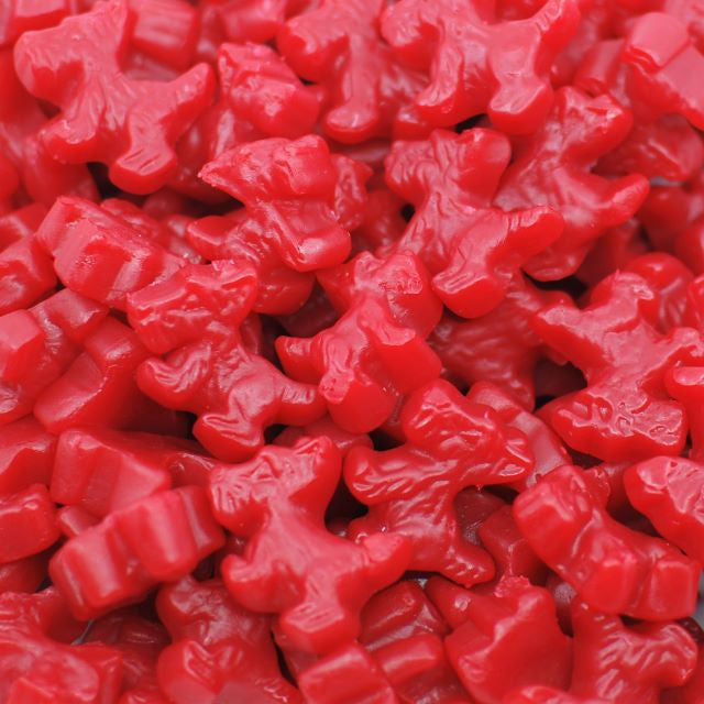 Licorice Scottie Dog Red Napa Nuts