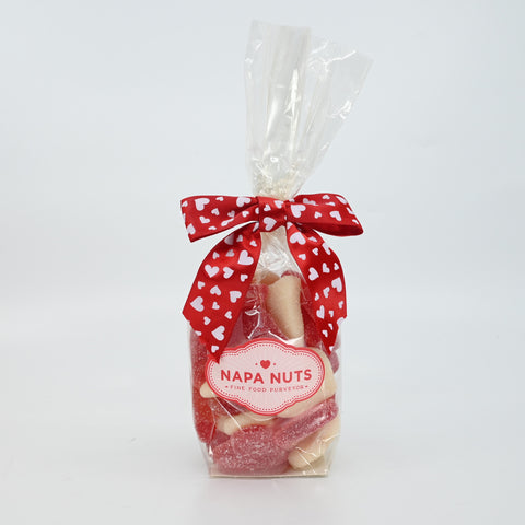 Valentine's Day Gift Bag - Sour Gummi Valentine Hearts