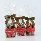 Winter Gift Bag - Milk Chocolate Foil Santas