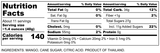 Mango - Slices - Low Sugar - No Sulfur