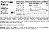 Nutrition Information for 1 pound of Valley Blend Trail Mix