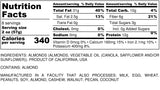 Nutrition Information for 1 pound of Roasted Almonds