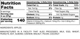 Nutrition Information for 1 pound of Diced Apples