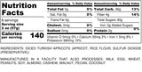 Nutrition Information for 1 pound of Diced Turkish Apricots
