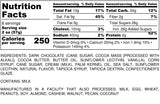 Nutrition Information for 1 pound of Dark Chocolate Sea Salt Caramels