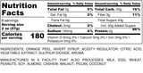 Nutrition Information for 1 pound of Diced Orange Peel