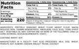 Nutrition Information for 1 pound of Mini Pretzels