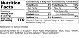 Nutrition Information for 1 pound of Black Raisins