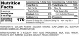 Nutrition Information for 1 pound of Golden Raisins