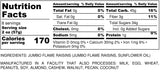 Nutrition Information for 1 pound of Jumbo Red Flame Raisins