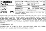 Nutrition Information for 1 pound of Honey Roasted Sesame Sticks