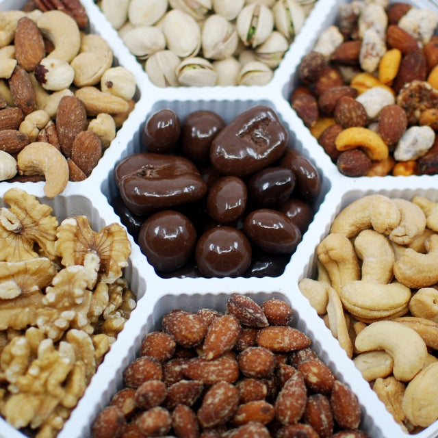 gourmet flavored nuts